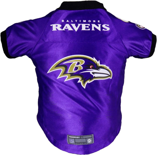 NFL Baltimore Ravens Premium Pet Jersey, Team Color, Medium