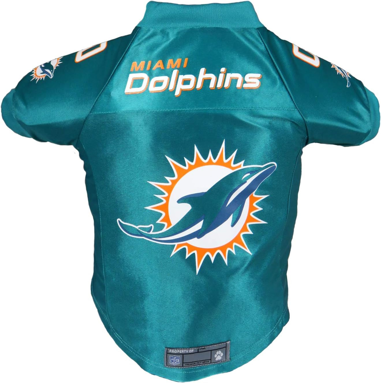NFL Miami Dolphins Premium Pet Jersey, Team Color, X-Large